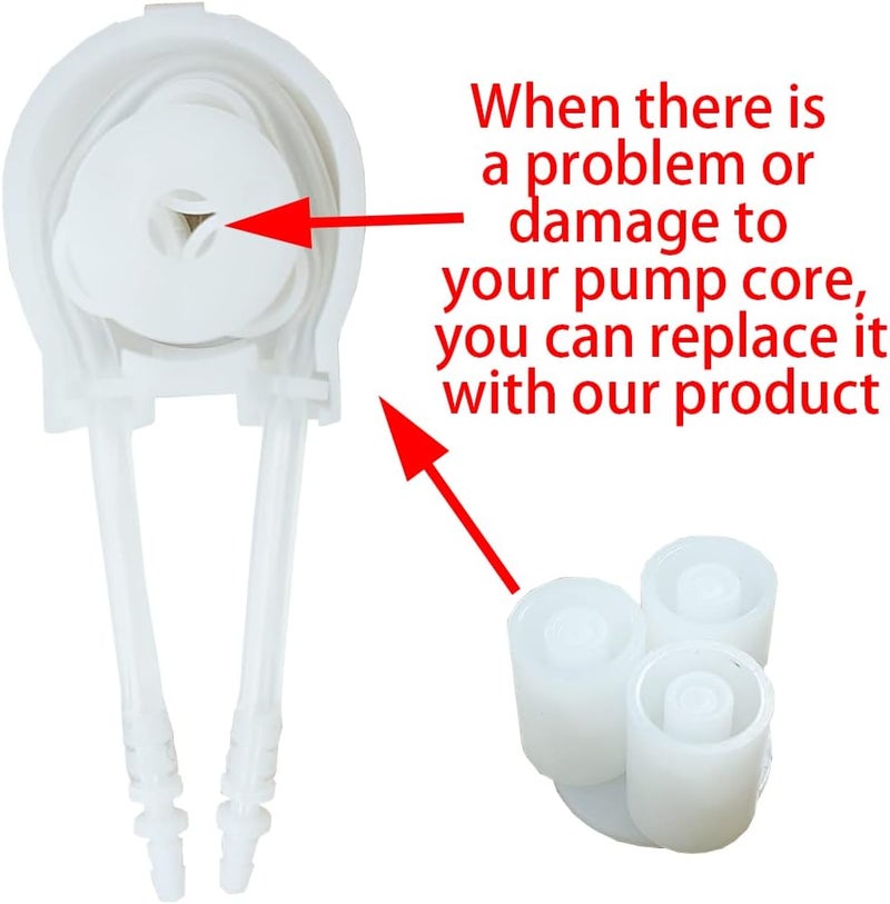 Gikfun 12V DC DIY Peristaltic Dosing Pump Head with Silicone Tube Replacement for Aquarium Chemical Lab Analytical Water EK1990 - Image 2